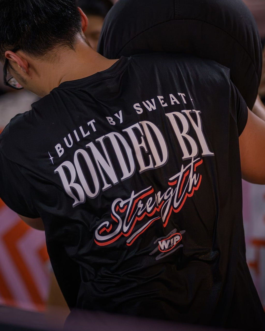 Built By Sweat Bonded By Strength Oversized Tee