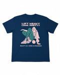 Lift Heavy Look Pretty Oversized Tee