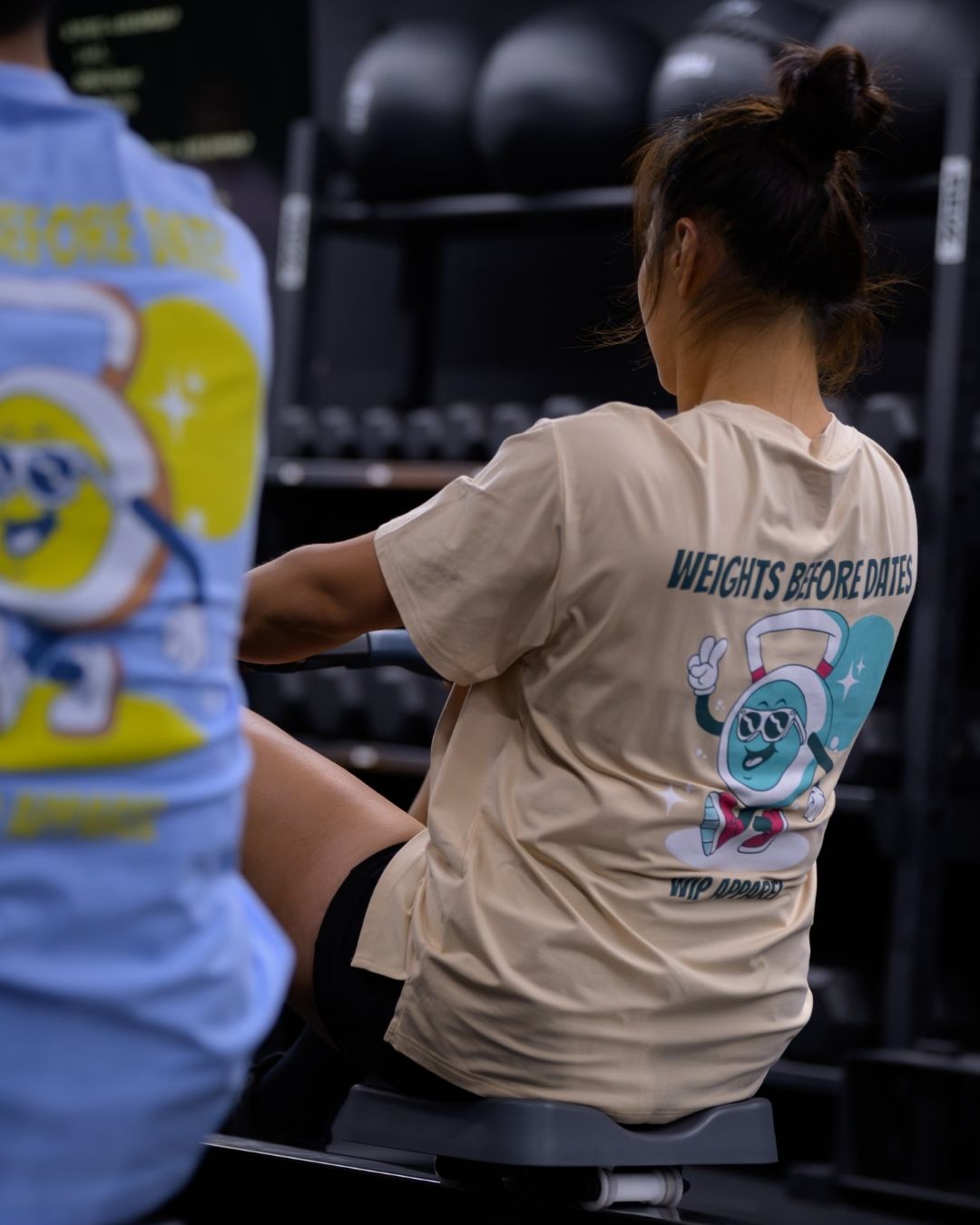 Weights Before Dates Oversized Tee