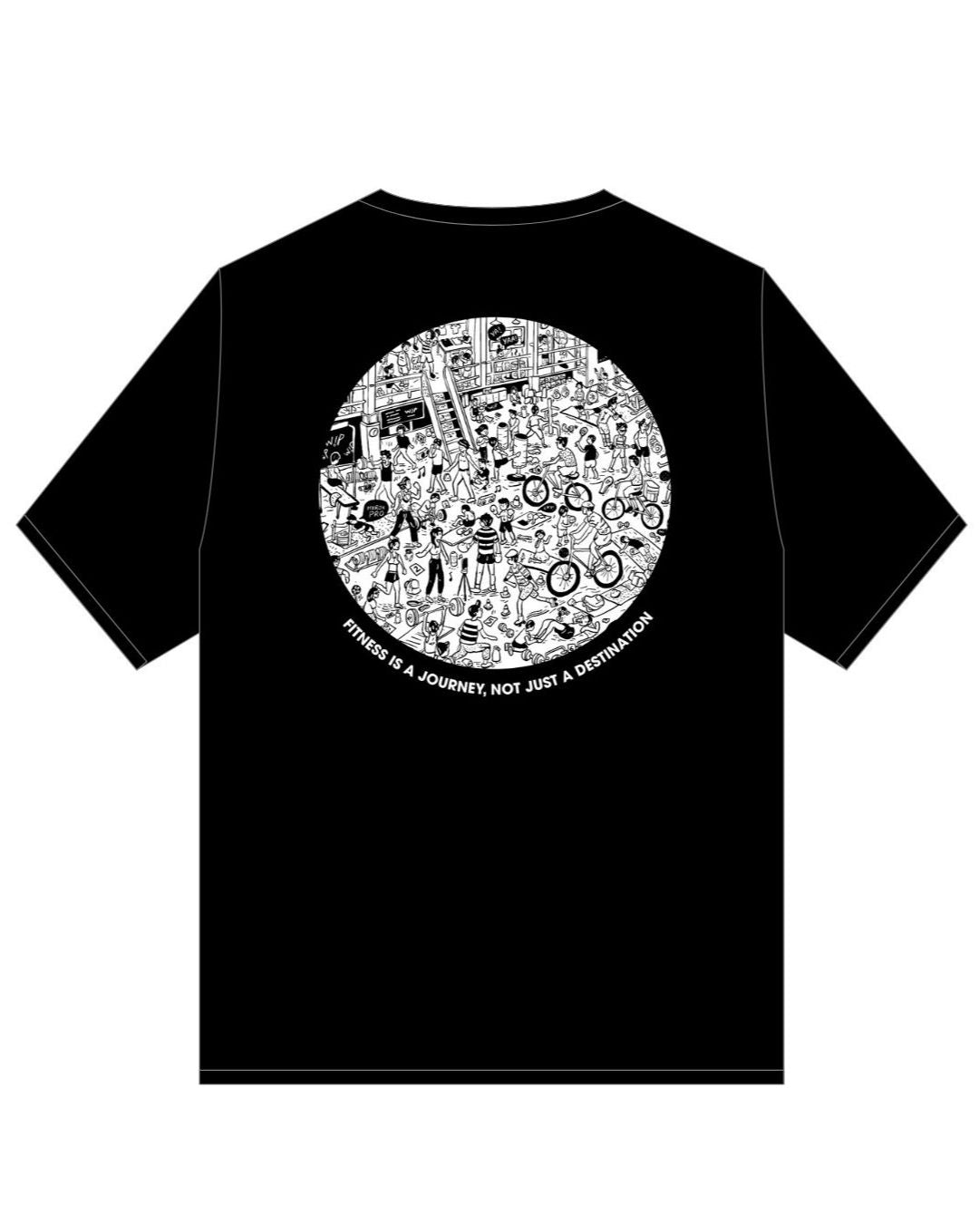 Fitness is a Journey T-Shirt